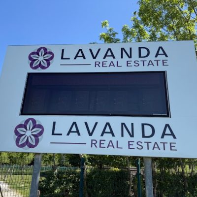 Lavanda vaste panelen
